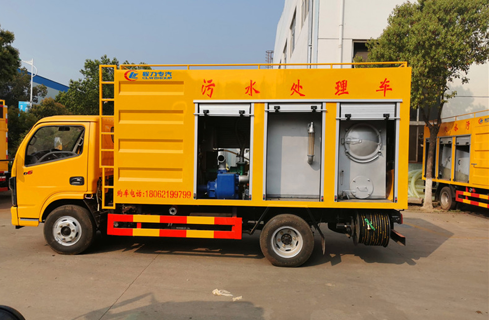 学校污水分离车